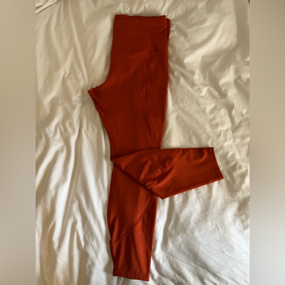 Leggings - burnt orange